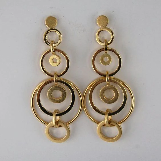 Aretes Vintage Dorados