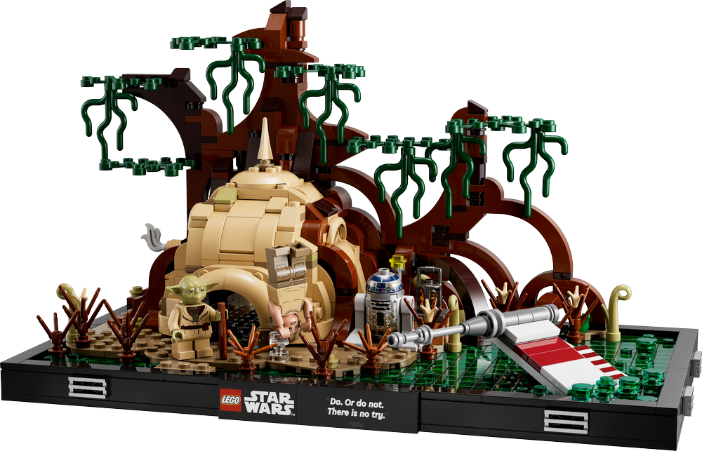 LEGO STAR WARS DAGOBAH JEDI TRAINING DIORAMA 75330 BUILDING KIT