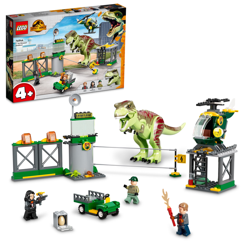 LEGO 76944 JURASSIC WORLD T.REX DINOSAUR BREAKOUT