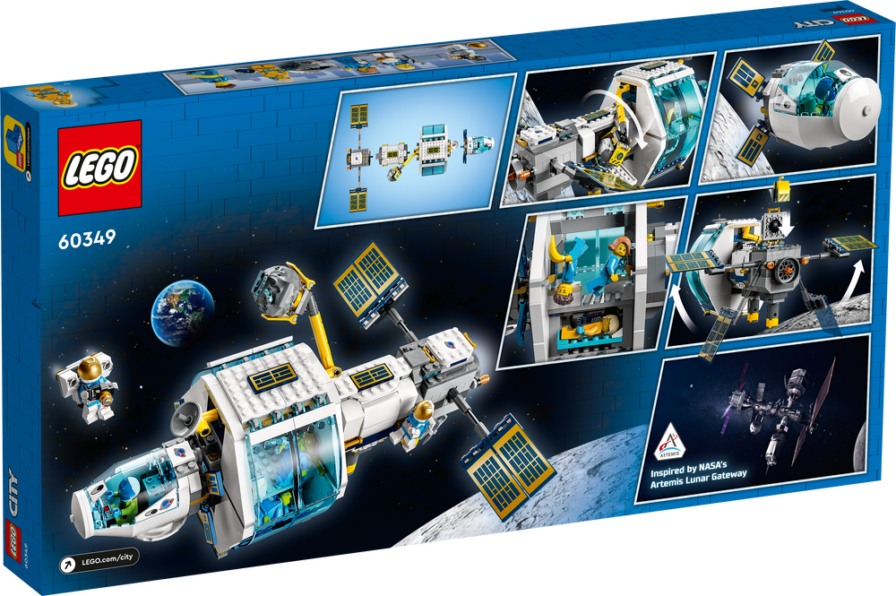 LEGO CITY LUNAR SPACE STATION 60349 BUILDING KIT
