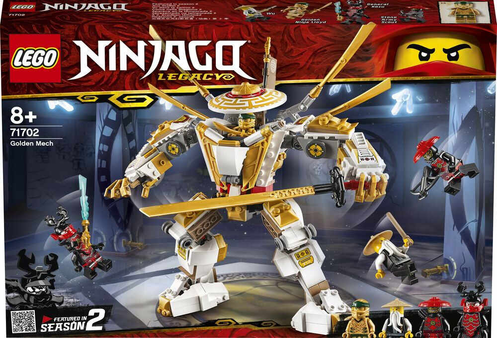 LEGO 71702 NINJAGO GOLDEN MECH