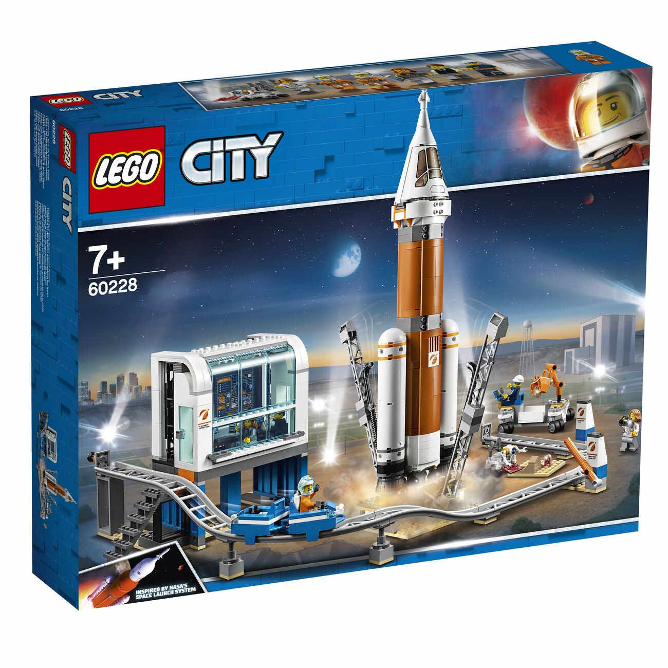 LEGO 60228 CITY DEEP SPACE ROCKET AND LAUNCH CONTROL