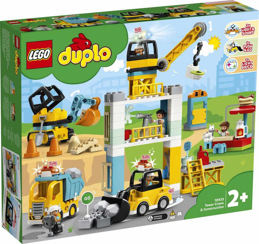 LEGO 10933 DUPLO TOWER CRANE AND CONSTRUCTION
