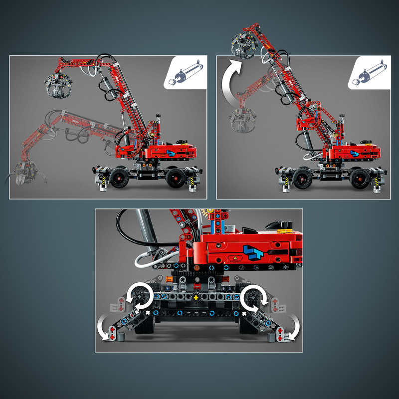 LEGO 42144 TECHNIC MATERIAL HANDLER