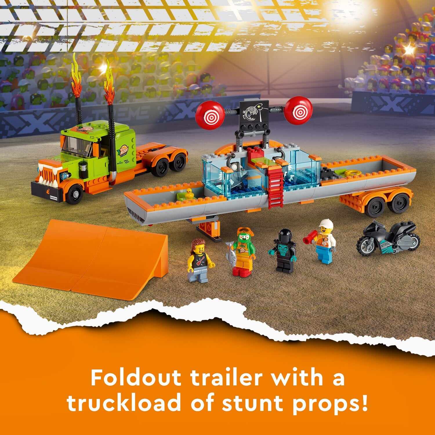 LEGO 60294 CITY STUNT SHOW TRUCK