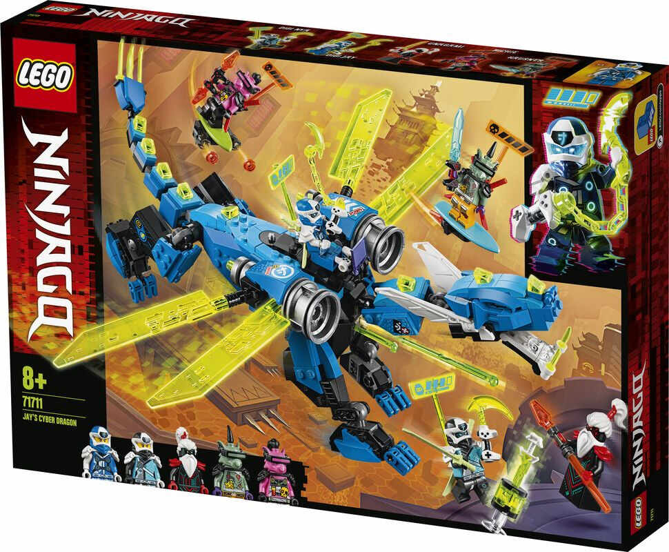 LEGO 71711NINJAGO JAYS CYBER DRAGON