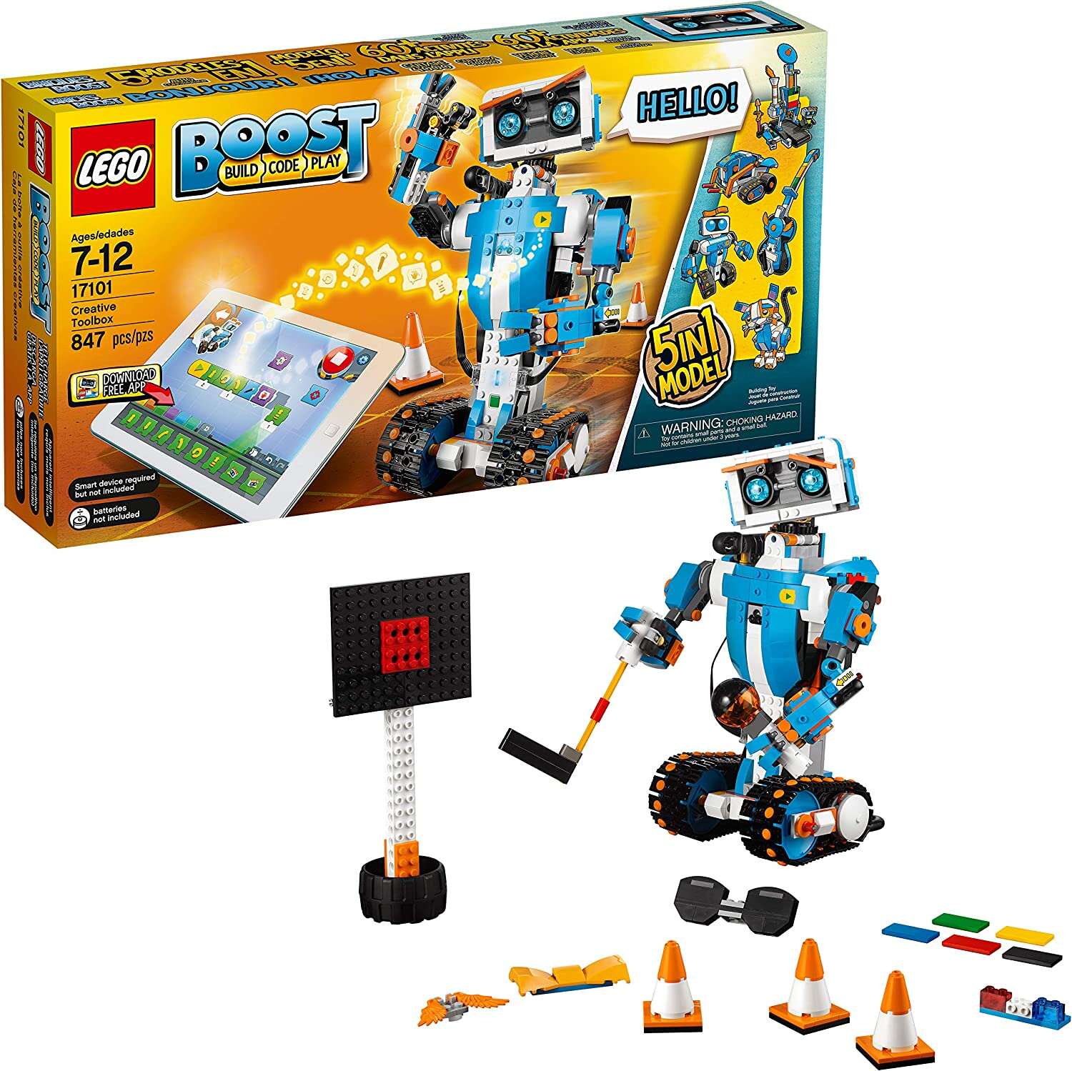LEGO 17101 MINDSTORMS BOOST CREATIVE TOOLBOX