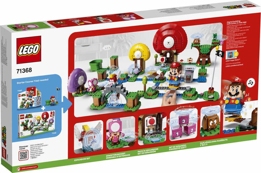 LEGO 71368 SUPER MARIO TOADS TREASURE HUNT EXPANSION SET