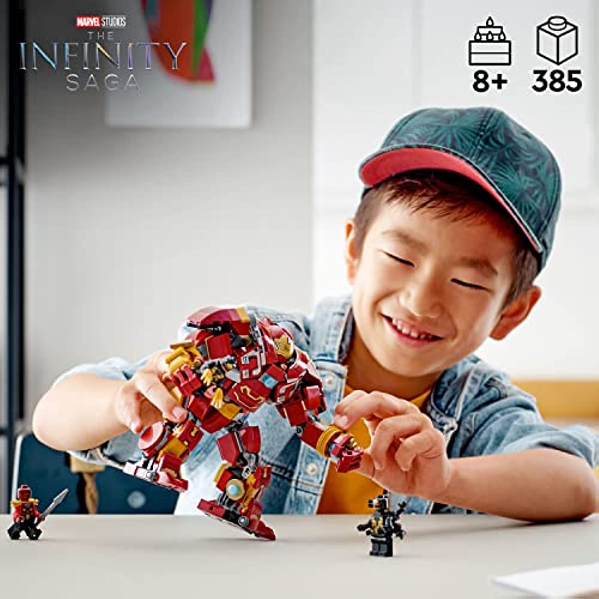 LEGO Marvel The Hulkbuster: The Battle of Wakanda 76247. Action Figure. Buildable Toy with Hulk Bruce Banner Minifigure. Avengers: Infinity War Set for Kids