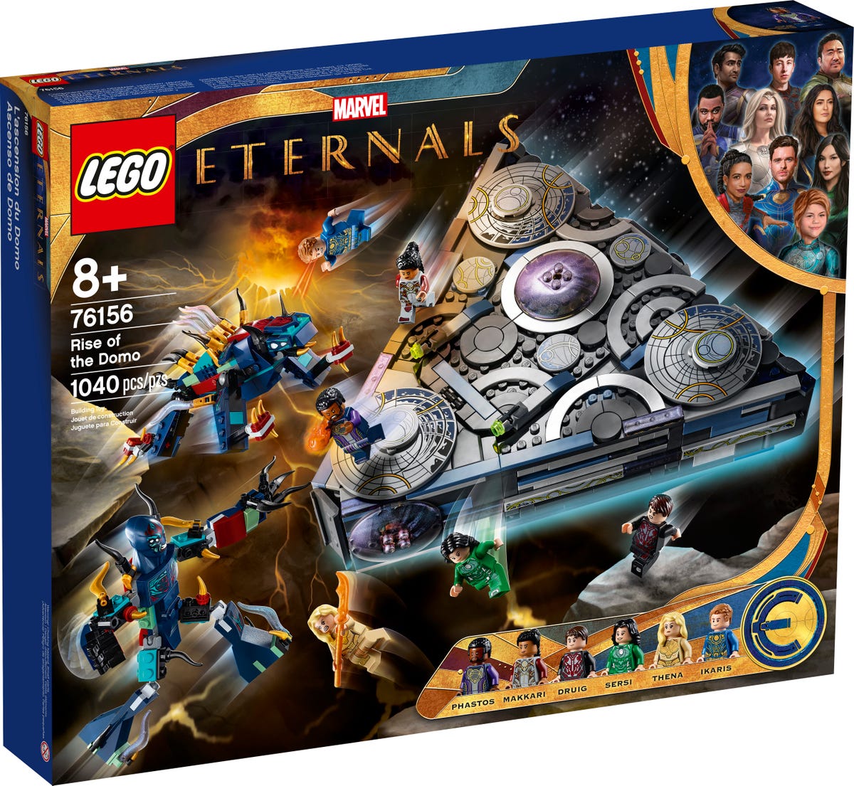 LEGO Marvel Ascenso de Domo 76156
