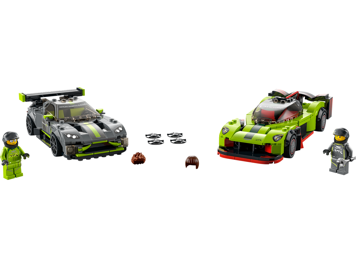 LEGO Speed Champions Aston Martin Valkyrie AMR Pro y Aston Martin Vantage GT3 76910