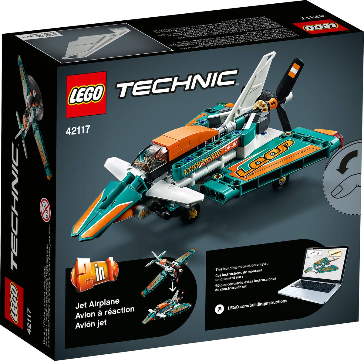 LEGO Technic Avion de Carreras 42117