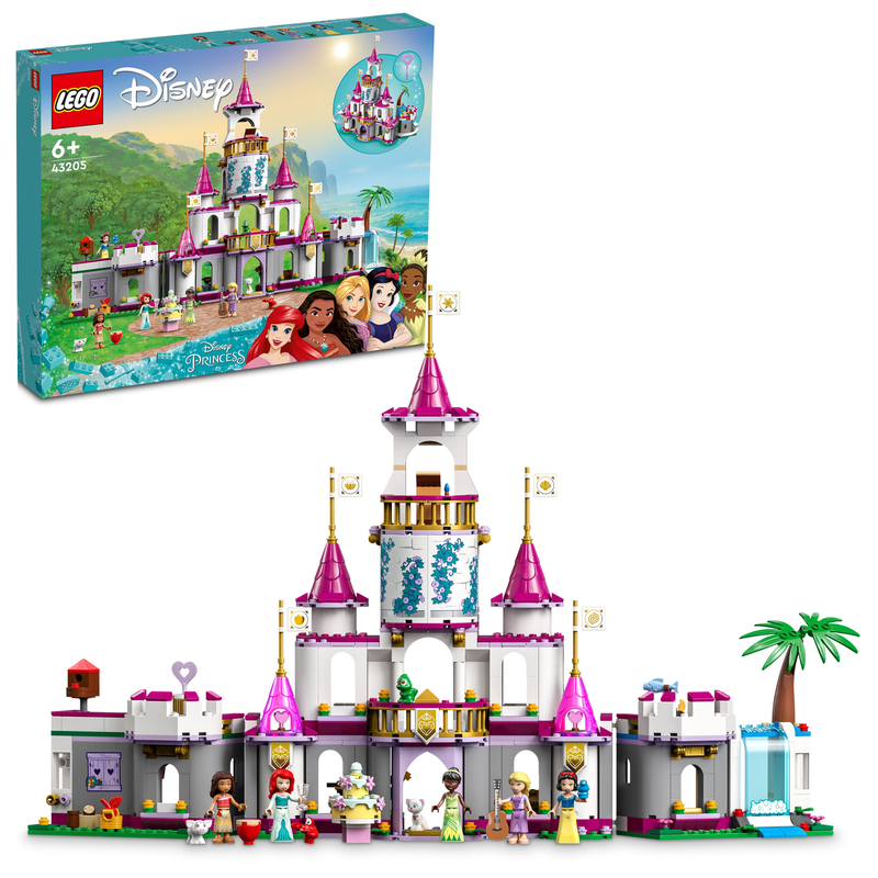LEGO 43205 DISNEY PRINCESS ULTIMATE ADVENTURE CASTLE.