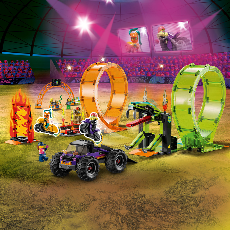 LEGO 60339 CITY STUNTZ DOUBLE LOOP STUNT ARENA