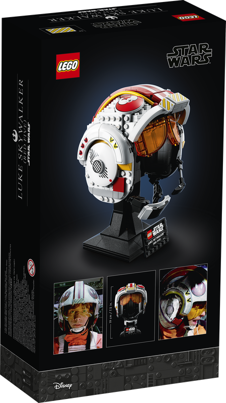 LEGO 75327 STAR WARS LUKE SKYWALKER - RED FIVE HELMET