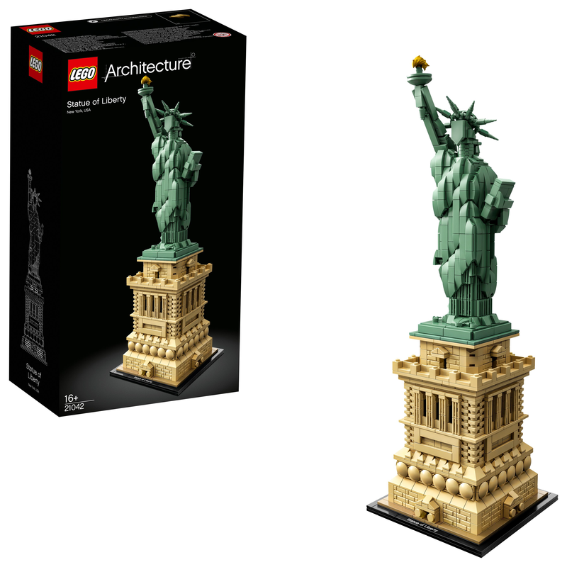 LEGO ARCHITECTURE STATUE OF LIBERTY 21042 BUILDING KIT