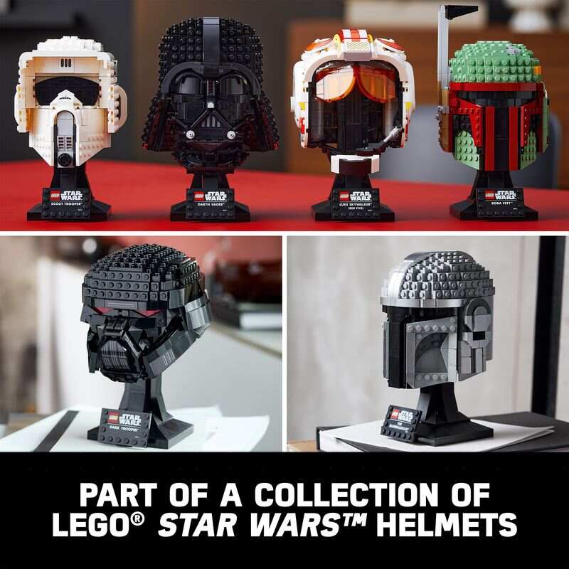 LEGO 75327 STAR WARS LUKE SKYWALKER - RED FIVE HELMET