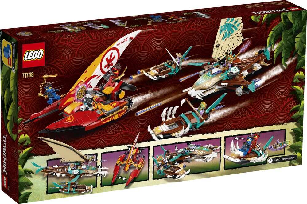 LEGO 71748 NINJAGO CATAMARAN SEA BATTLE