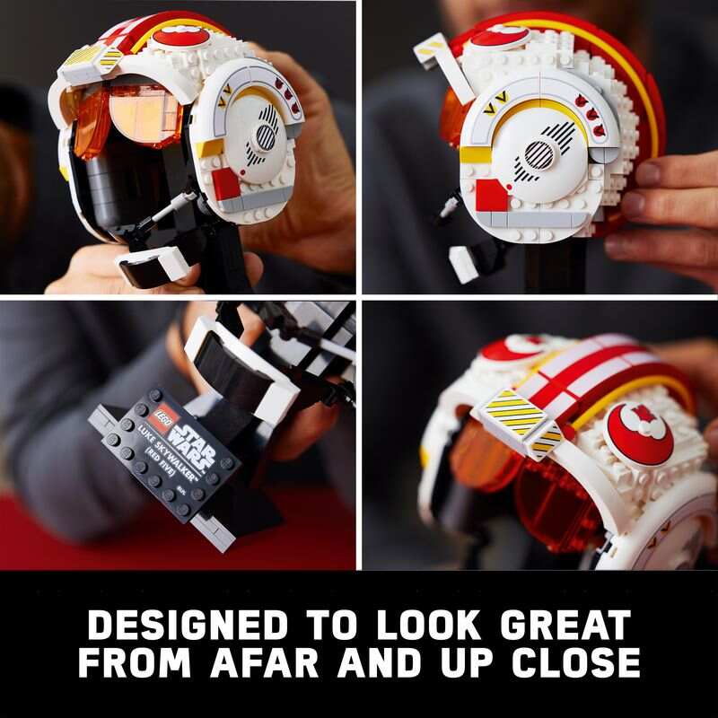 LEGO 75327 STAR WARS LUKE SKYWALKER - RED FIVE HELMET