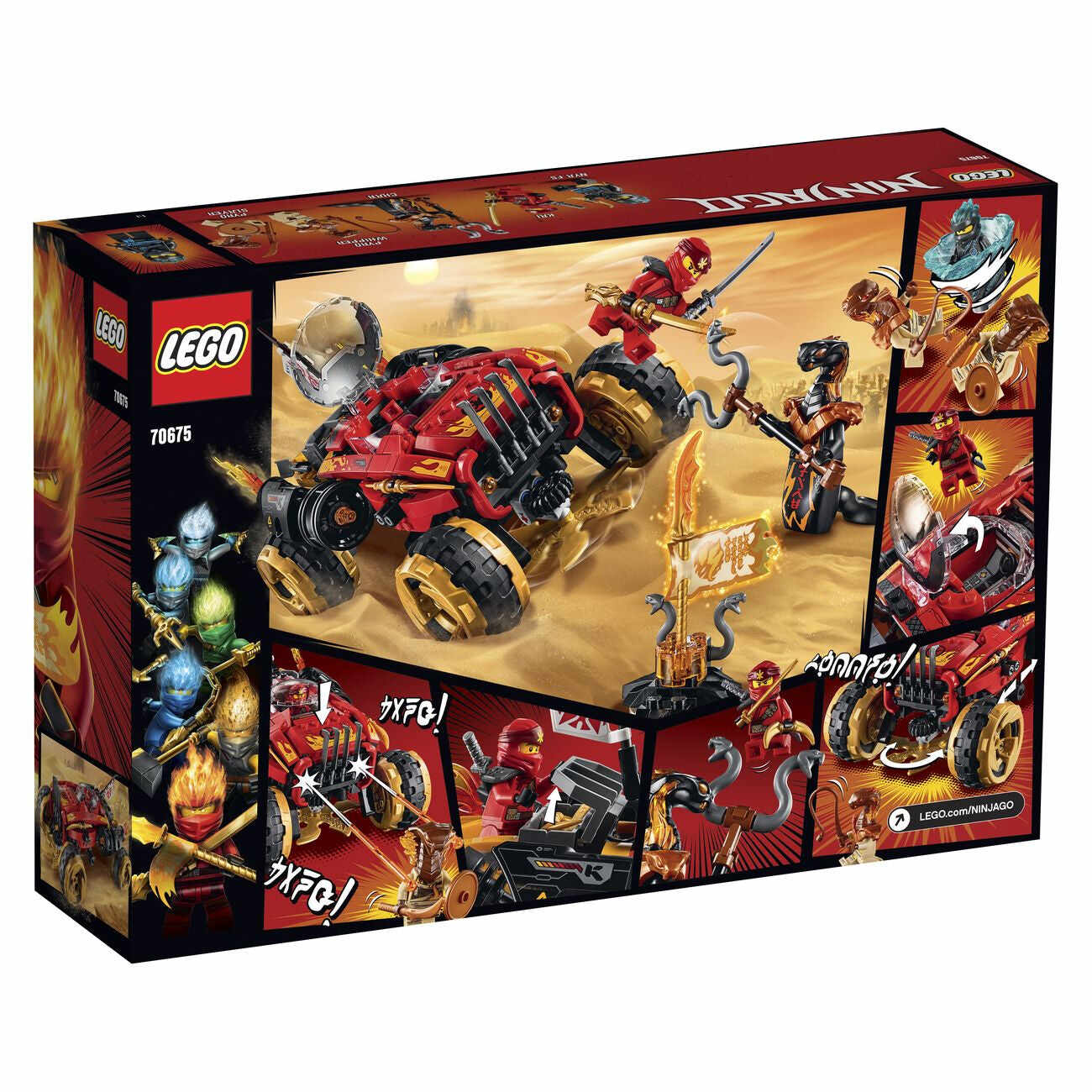 LEGO 70675 NINJAGO KATANA 4X4