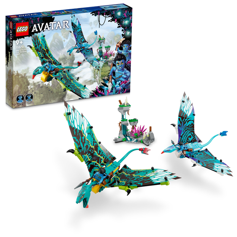 LEGO® 75572 AVATAR JAKE & NEYTIRIS FIRST BANSHEE FLIGHT BUILDING TOY SET