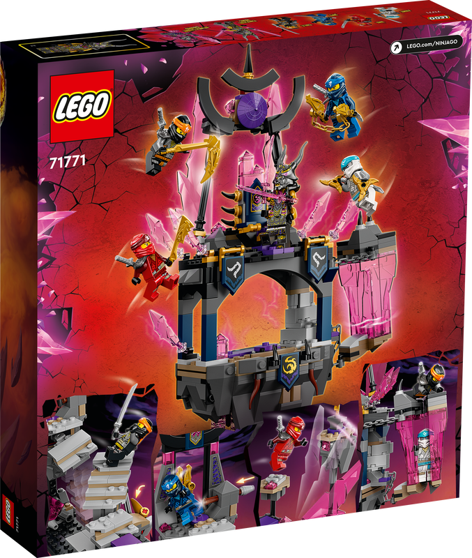 LEGO 71771 NINJAGO THE CRYSTAL KING TEMPLE