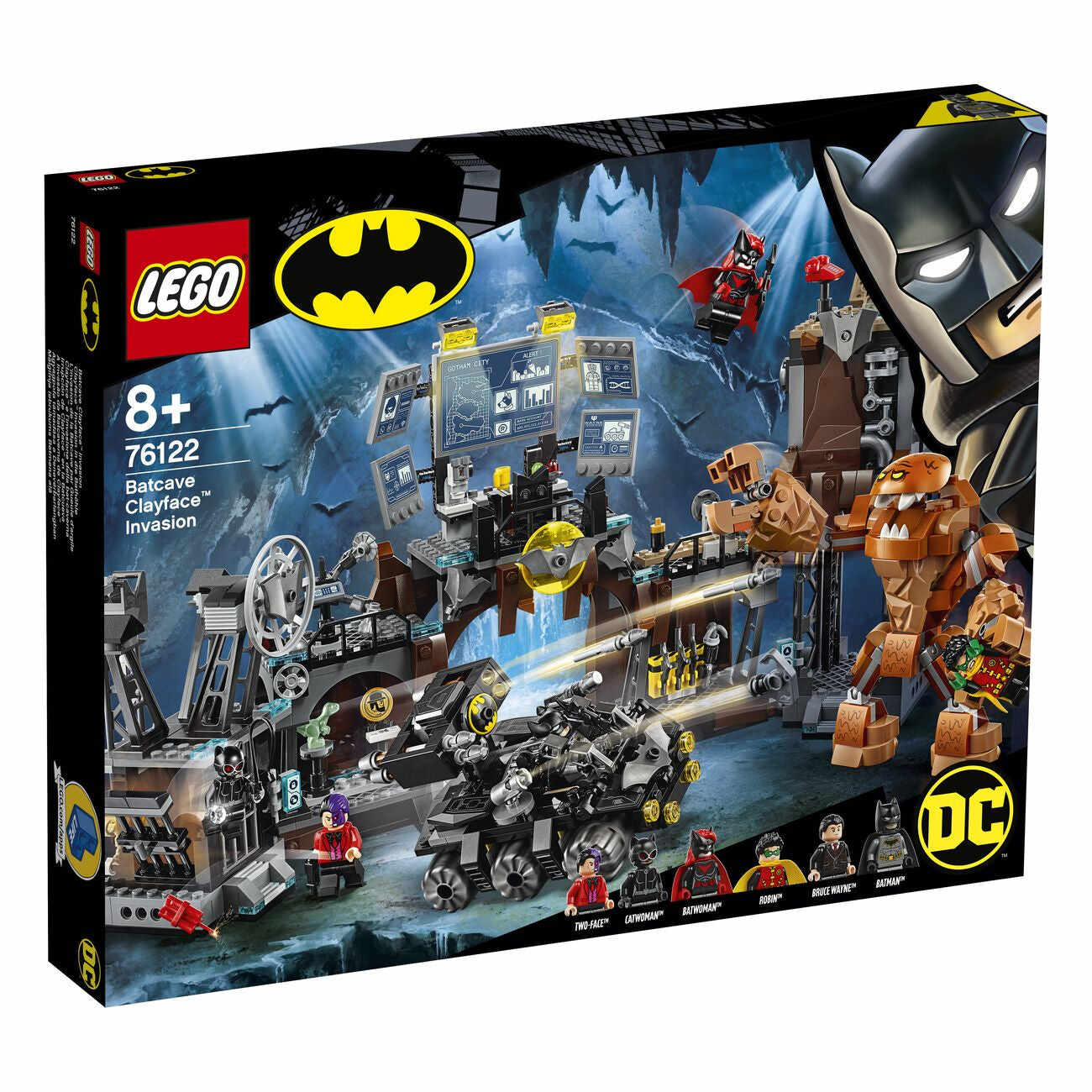LEGO 76122 DC SUPER HEROES BATCAVE CLAYFACE INVASION