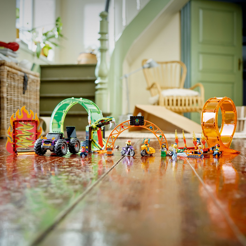 LEGO 60339 CITY STUNTZ DOUBLE LOOP STUNT ARENA