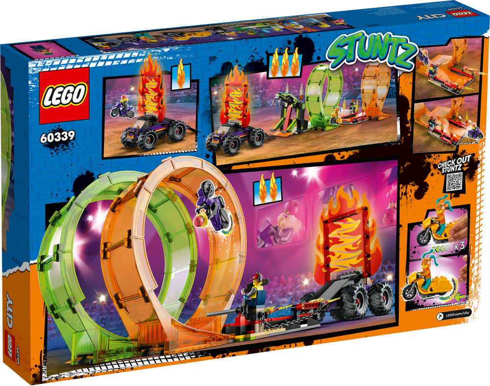 LEGO 60339 CITY STUNTZ DOUBLE LOOP STUNT ARENA