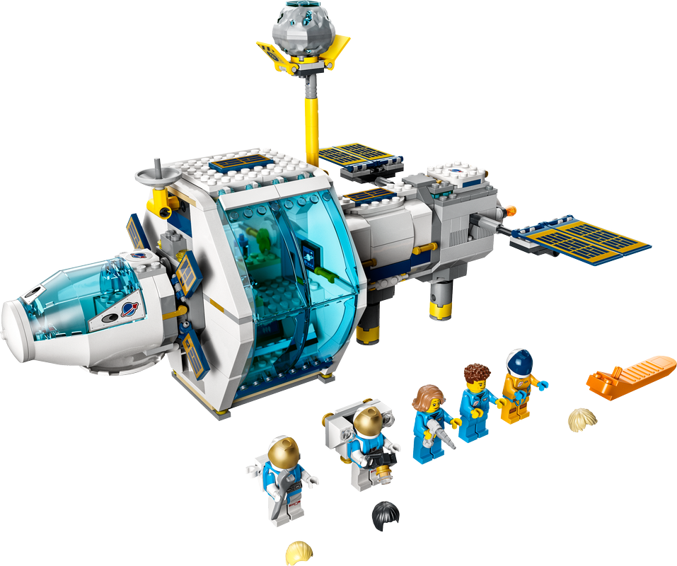 LEGO CITY LUNAR SPACE STATION 60349 BUILDING KIT