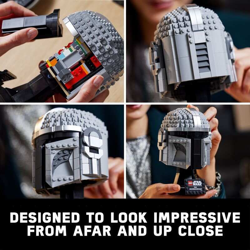 LEGO 75328 STAR WARS THE MANDALORIAN HELMET
