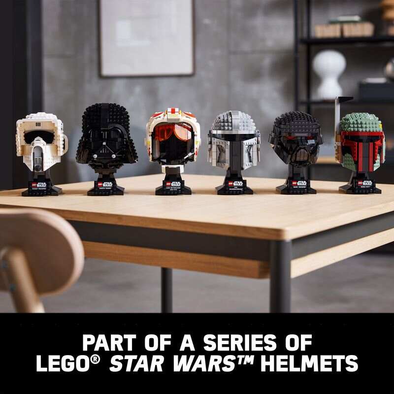 LEGO 75328 STAR WARS THE MANDALORIAN HELMET