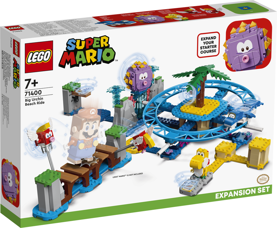 LEGO 71400 SUPER MARIO BIG URCHIN BEACH RIDE EXPANSION SET