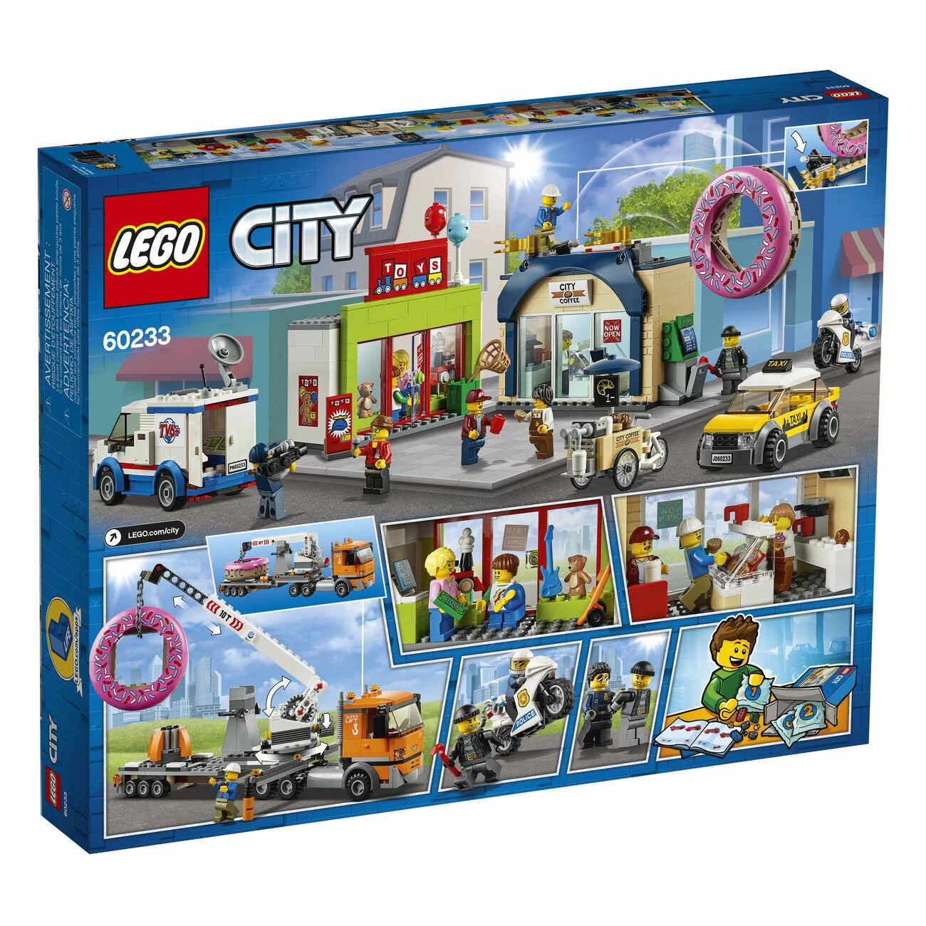 LEGO 60233 CITY DONUT SHOP OPENING