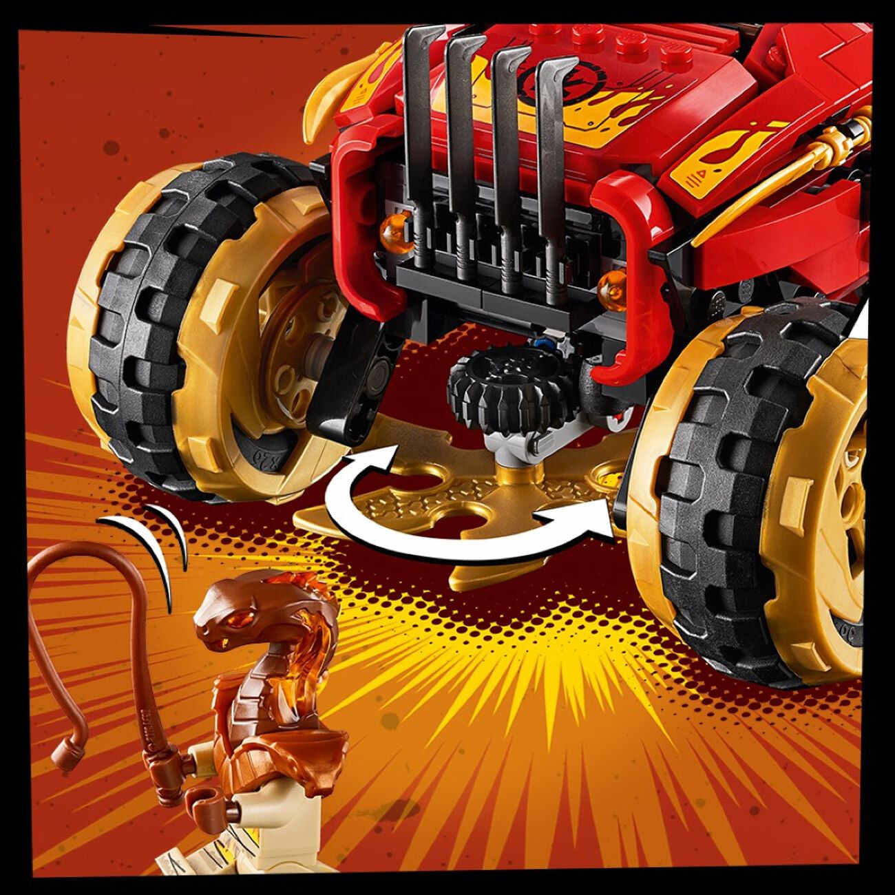 LEGO 70675 NINJAGO KATANA 4X4