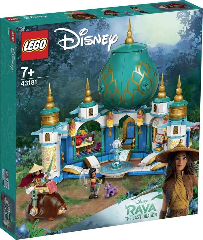 LEGO 43181 DISNEY PRINCESS RAYA AND THE HEART PALACE