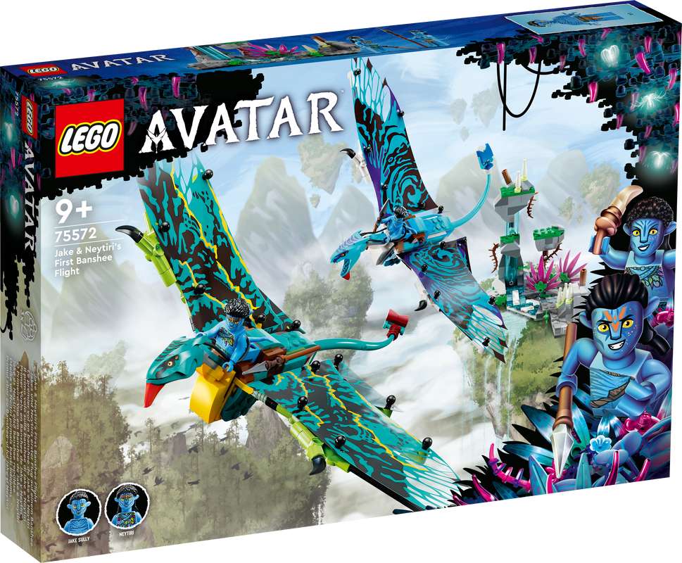 LEGO® 75572 AVATAR JAKE & NEYTIRIS FIRST BANSHEE FLIGHT BUILDING TOY SET