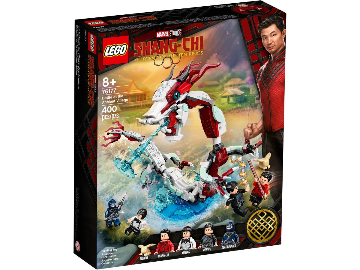 LEGO Marvel Batalla en la Antigua Aldea 76177