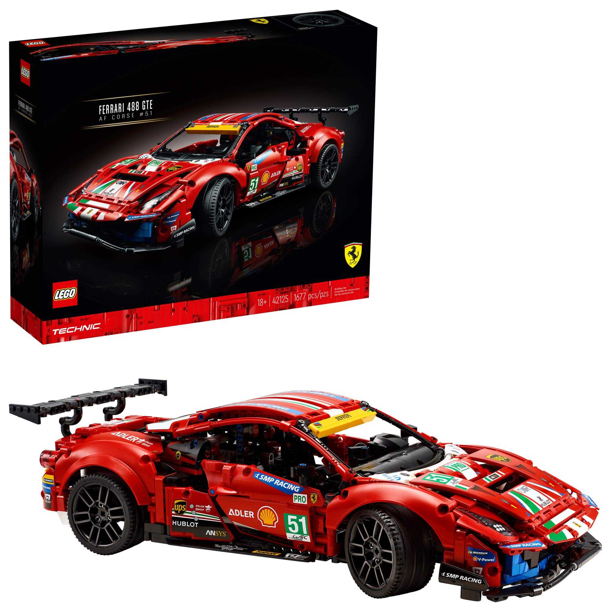 42125 TECHNIC FERRARI 488 GTE - AF CORSE #51