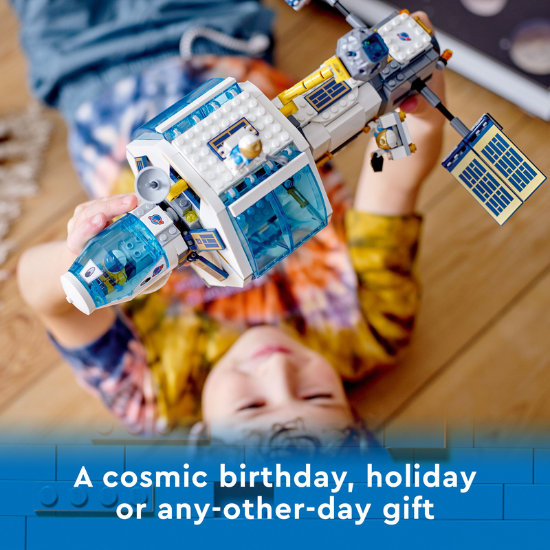 LEGO CITY LUNAR SPACE STATION 60349 BUILDING KIT