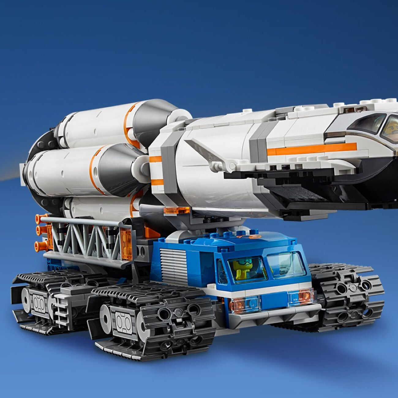 LEGO 60229 CITY ROCKET ASSEMBLY AND TRANSPORT