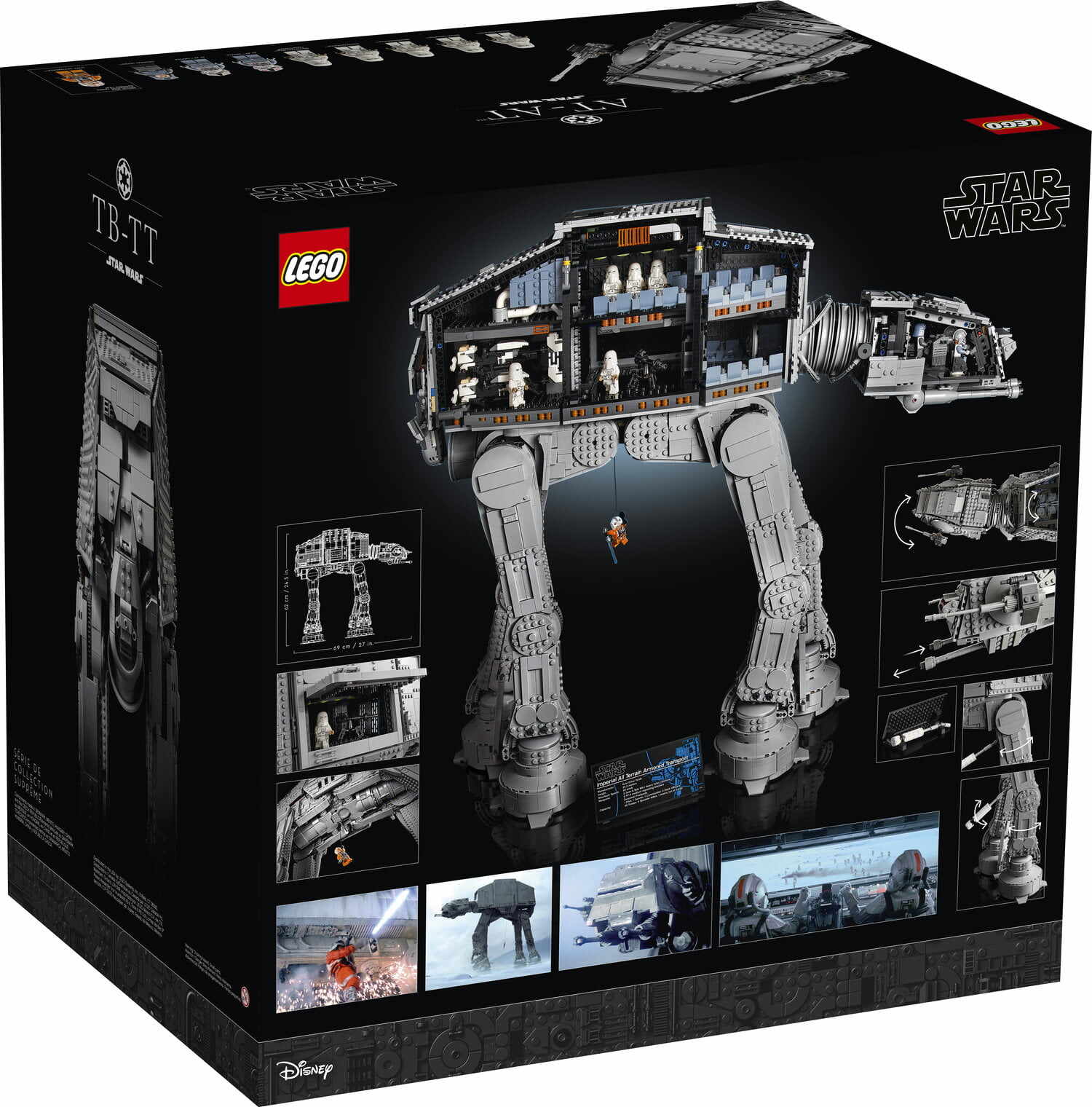 LEGO Star Wars AT-AT 75313 Ultimate Collector Series Building Kit (6,785 Pieces)