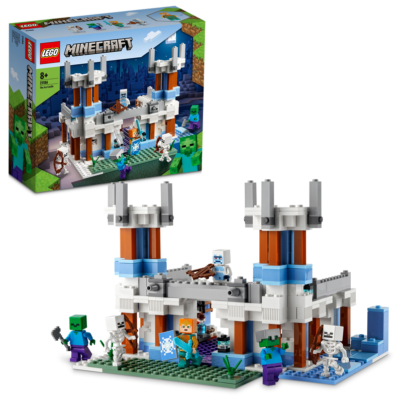 LEGO® MINECRAFT® THE ICE CASTLE 21186 BUILDING KIT
