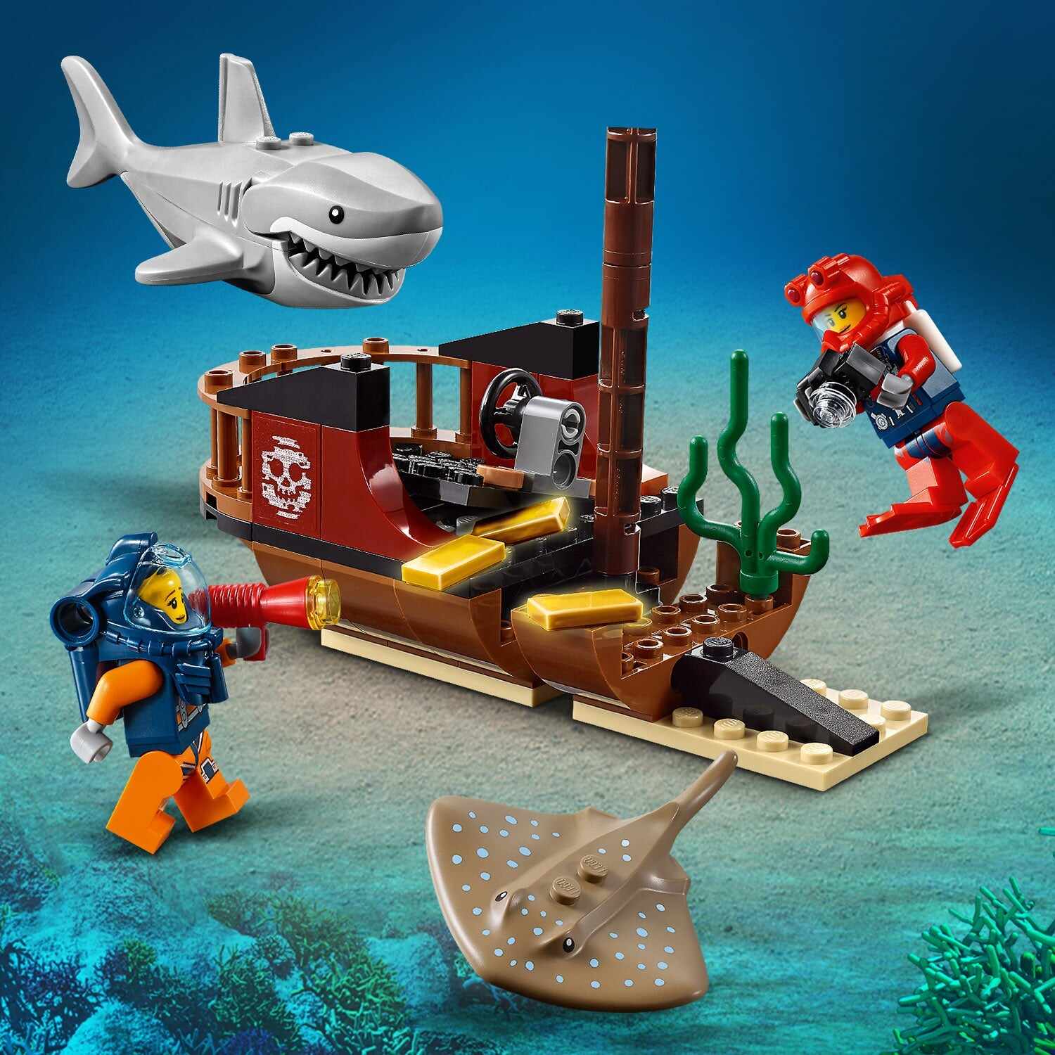 LEGO 60266 CITY OCEAN EXPLORATION SHIP