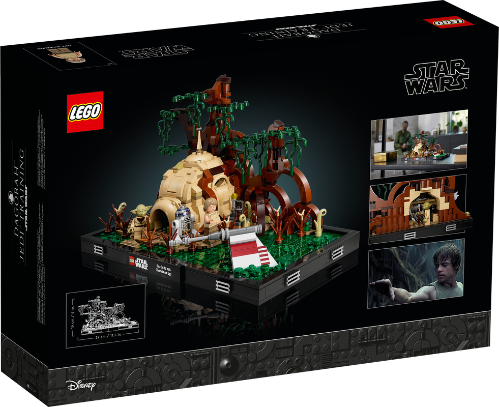LEGO STAR WARS DAGOBAH JEDI TRAINING DIORAMA 75330 BUILDING KIT