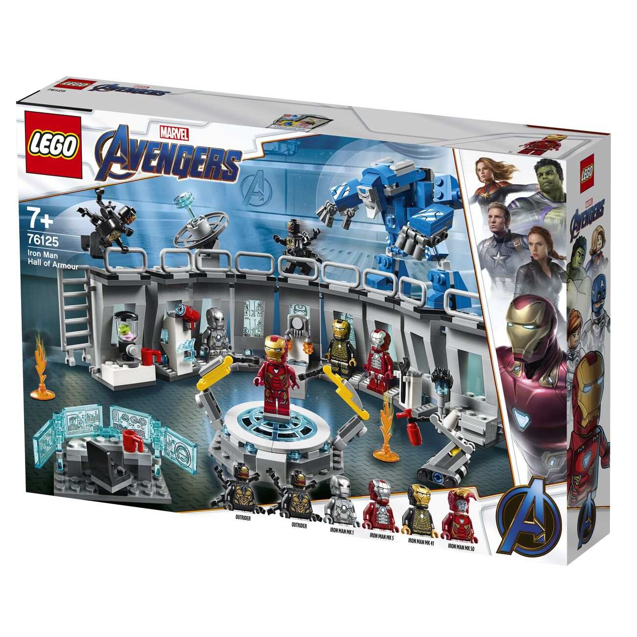 LEGO MARVEL SUPER HEROES IRON MAN HALL OF ARMOR 76125