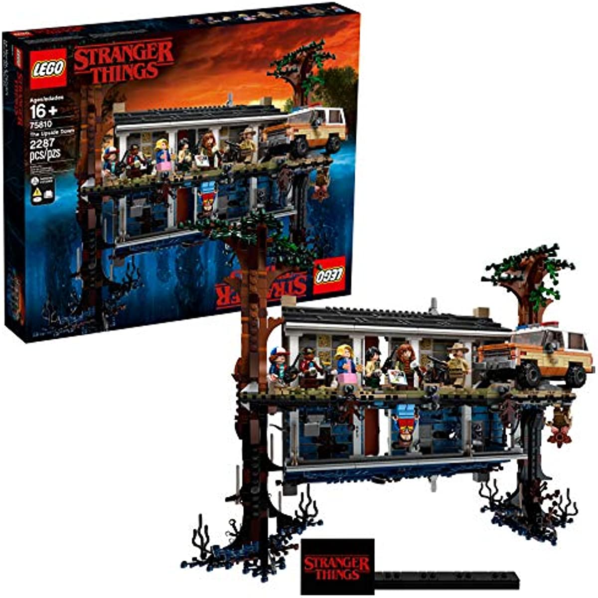 LEGO Stranger Things The Upside Down 75810 Building Kit (2.287 Pieces)