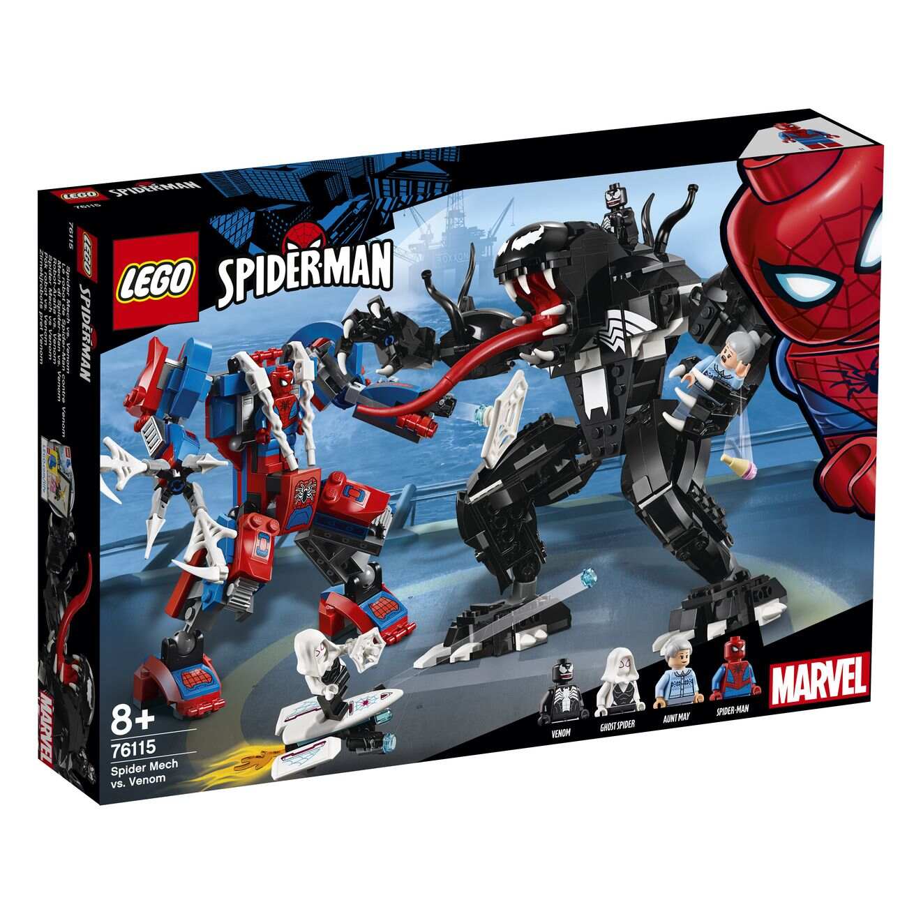 LEGO MARVEL SPIDERMAN SPIDER MECH VS VENOM
