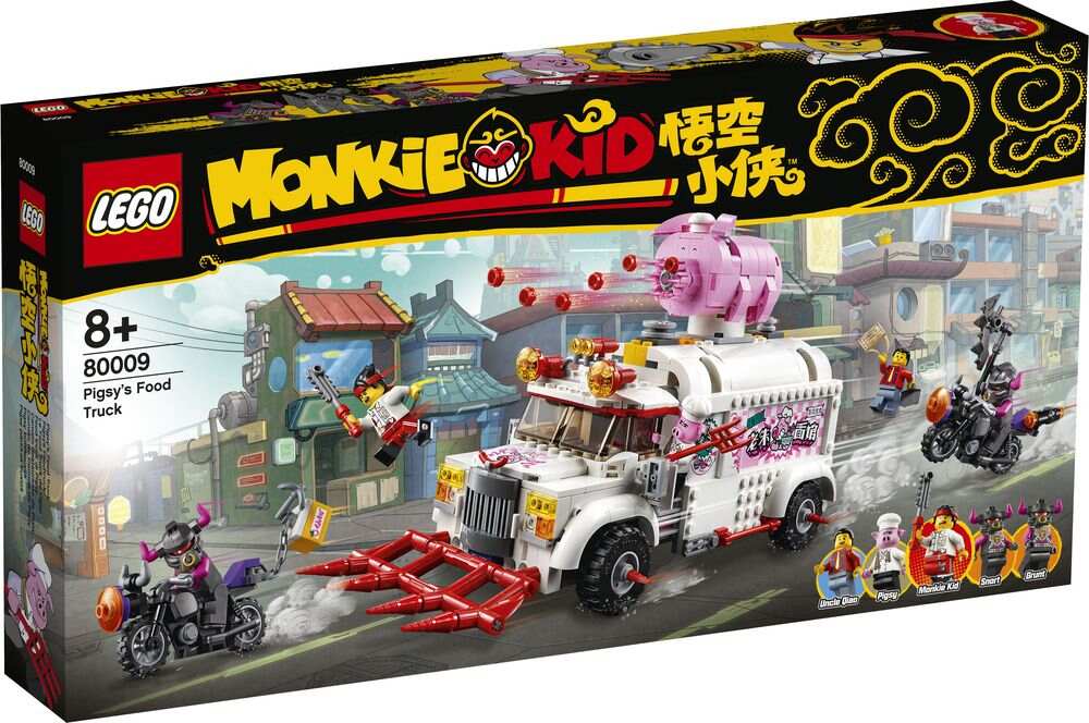 LEGO 80009 MONKIE KID PIGSY'S FOOD TRUCK