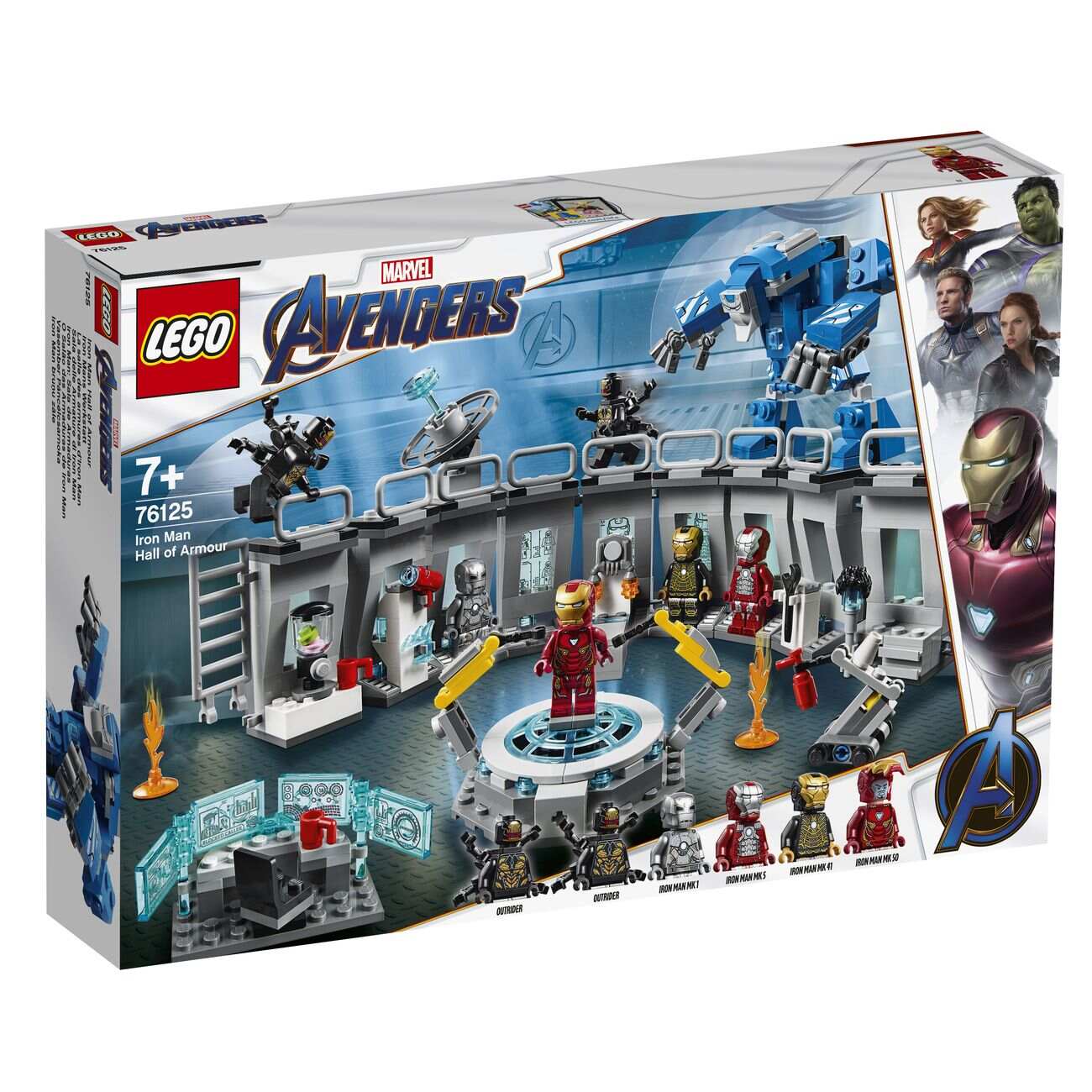 LEGO MARVEL SUPER HEROES IRON MAN HALL OF ARMOR 76125